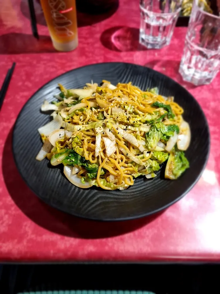Nouilles SoBa Sautées Aux Légumes